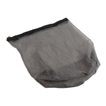 FILFEEL mesh stuff sack showing ample capacity for travel gear.