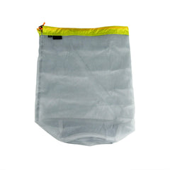 Filfeel Mesh Stuff Sack used for travel organization and quick access.