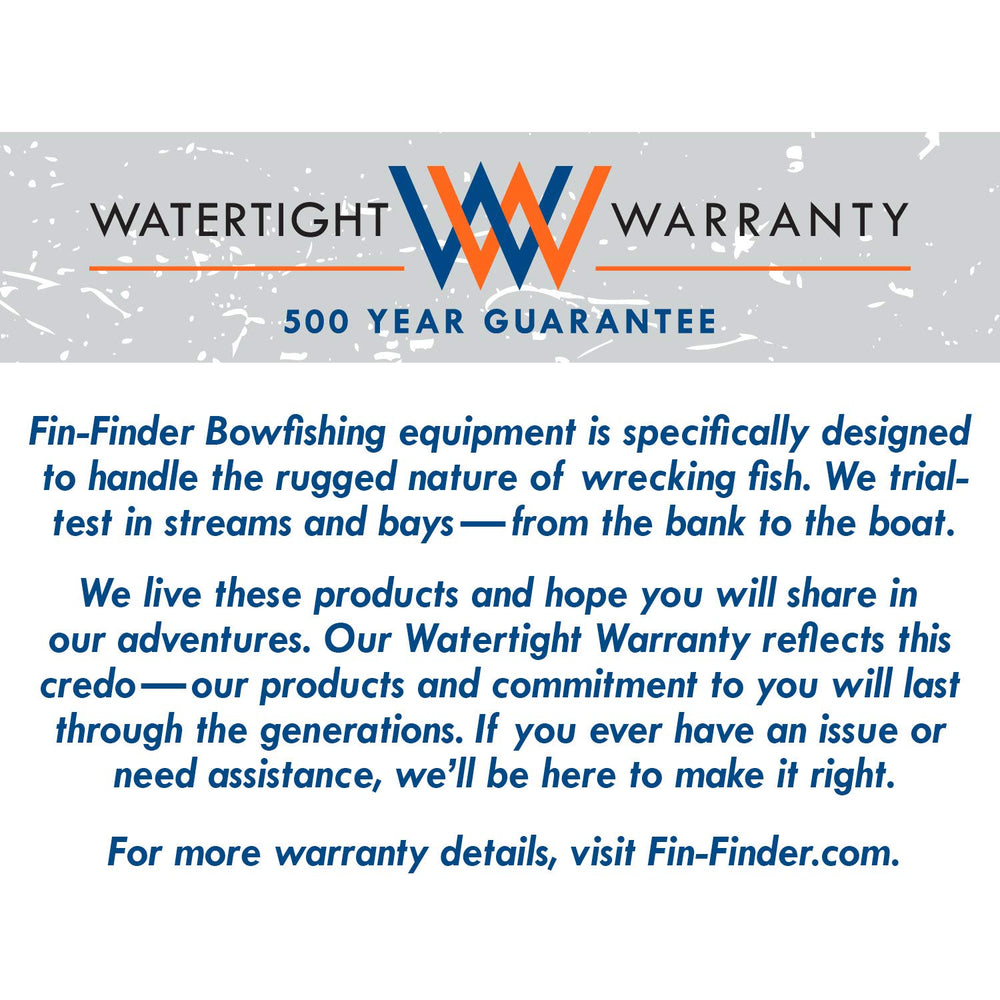 Ambidextrous Fin-Finder Heavy Duty Drum Bowfishing Reel design for left and right-handed use