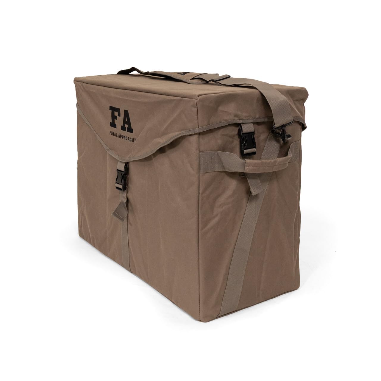 Close-up of Final Approach FA Brown durable fabric for rugged outdoor use