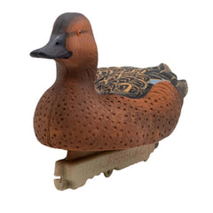 Final Approach HD Cinnamon Teal feather detail adds authenticity to decoy spread.
