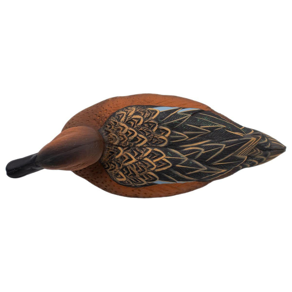 Final Approach HD Cinnamon Teal full-size decoy showcases life-like proportions and paint scheme.