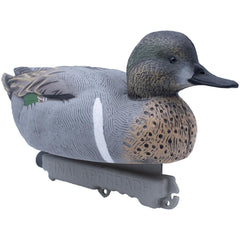 Final Approach HD Greenwing drake in a low head pose with detailed feathering