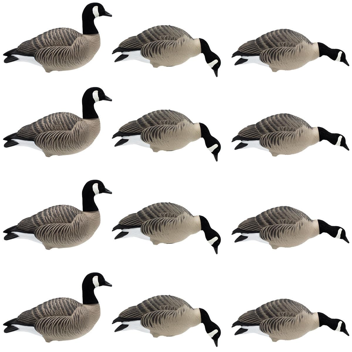 Final Approach HD full body Lesser goose decoy with rugged HDPE for durable field use
