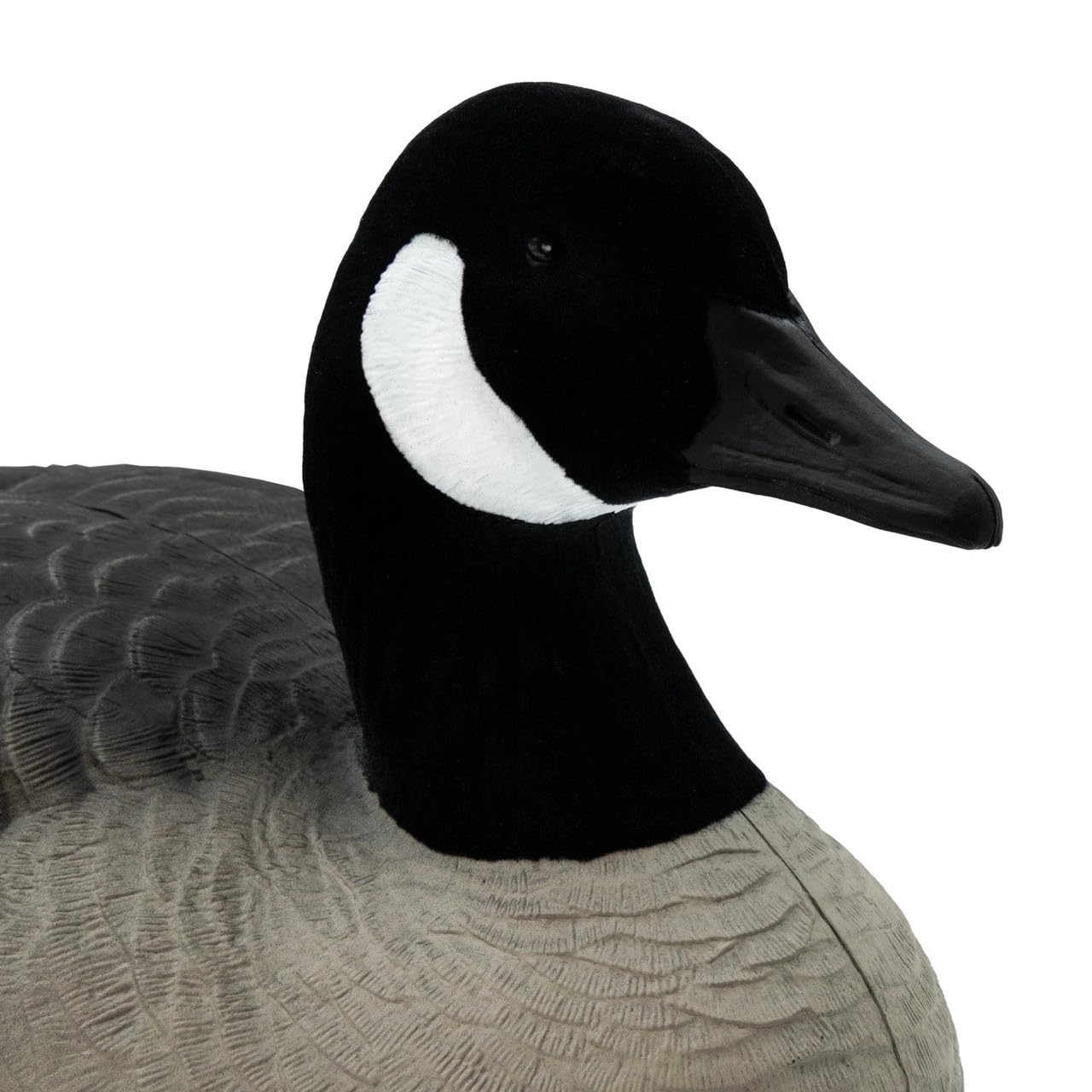 Final Approach Last Pass decoy carved by a world champion adds lifelike shape.
