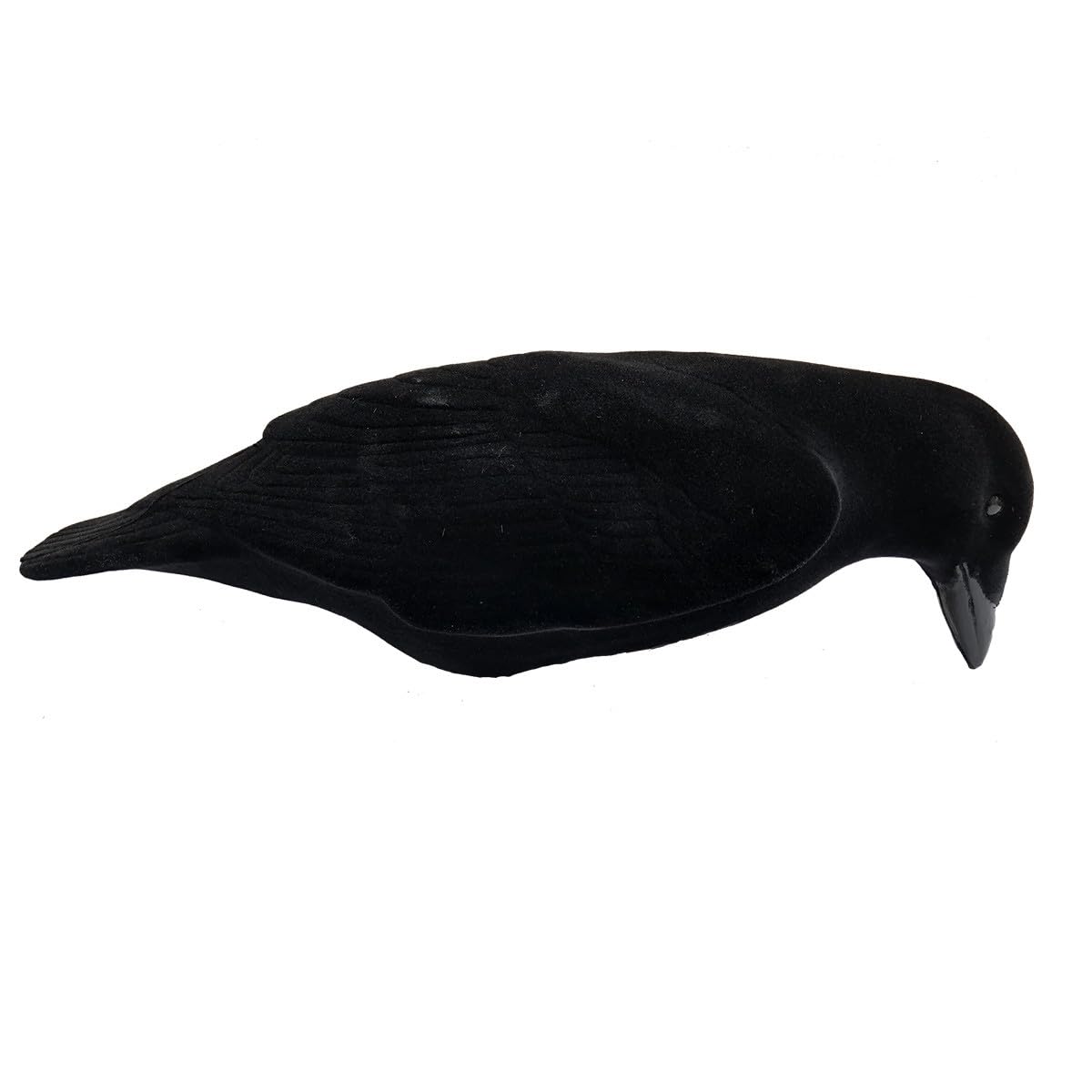 Final Approach Last Pass crow decoy Oversized enhances visibility from a distance.