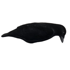 Final Approach Last Pass crow decoy Oversized enhances visibility from a distance.