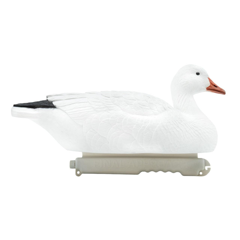 Final Approach Last Pass Snow Goose Floater shows new one-piece design for rugged durability