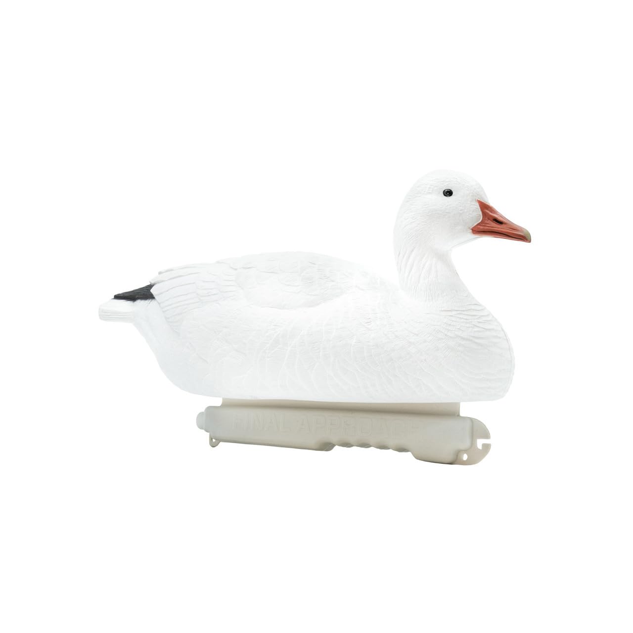 Final Approach Last Pass Snow Goose Floater features realistic paint for lifelike appearance