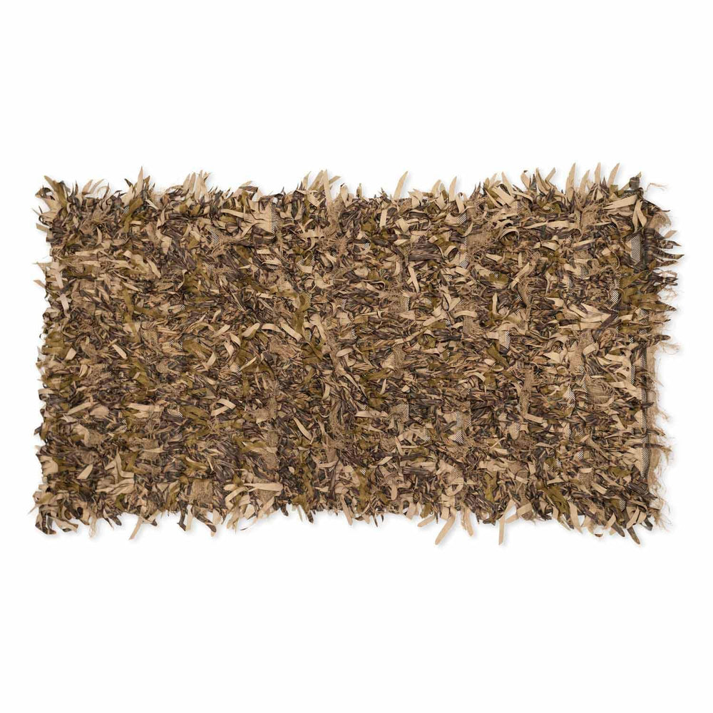 Final Approach Layout Ghillie Blanket Bottomland front view shows camo depth for concealment.