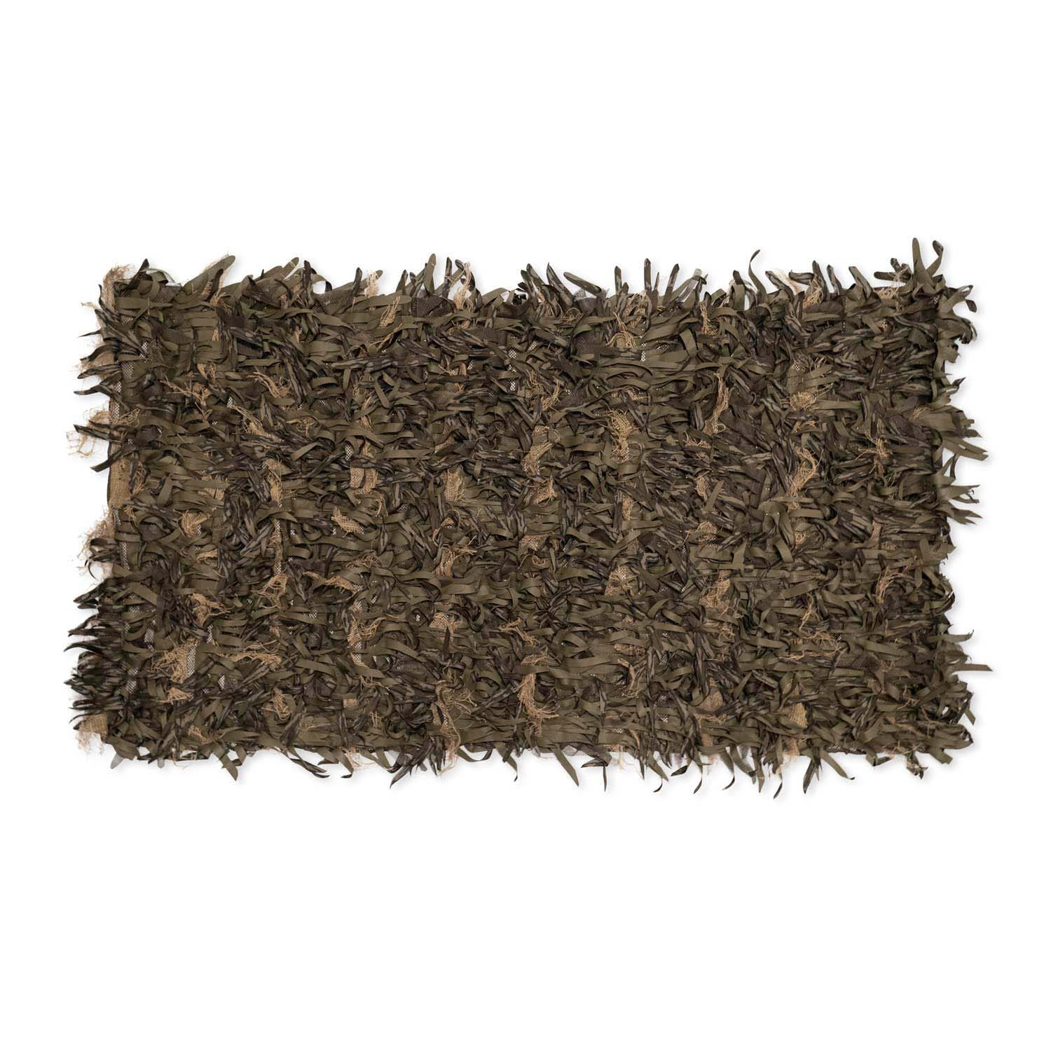 Final Approach Layout Ghillie Blanket front view for field concealment in blinds