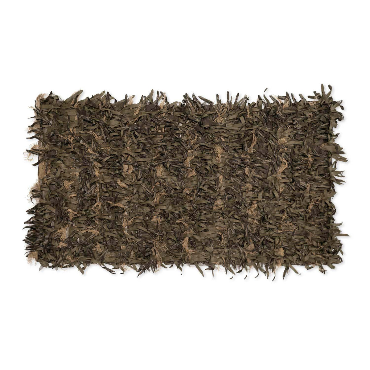 Final Approach Layout Ghillie Blanket front view for field concealment in blinds
