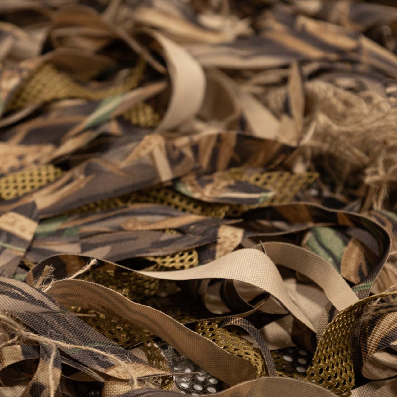 Final Approach Layout Ghillie Blanket mesh base detail emphasizing airflow and durability