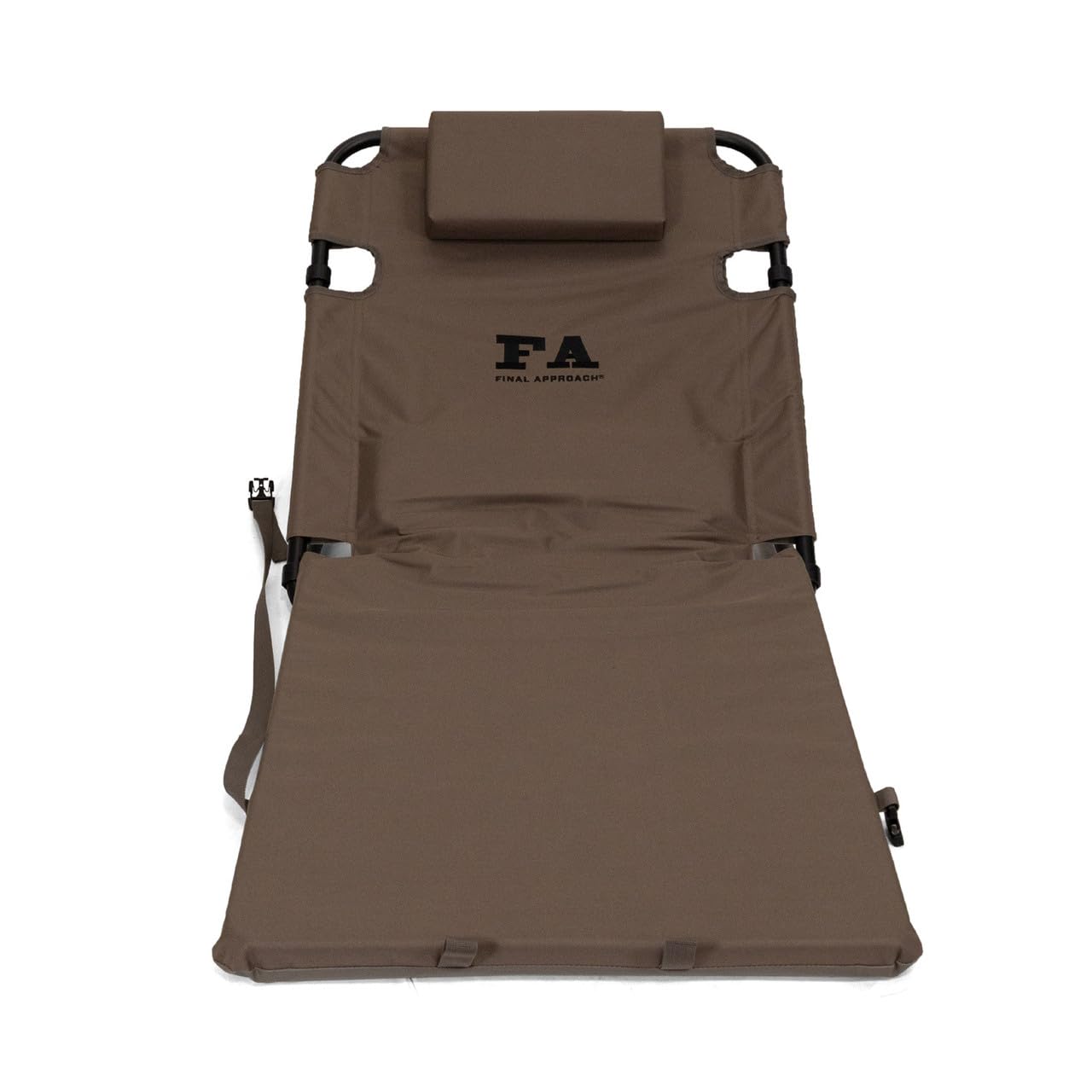Final Approach Layout Goose Chair cushion close-up reveals 2-inch water-resistant padding