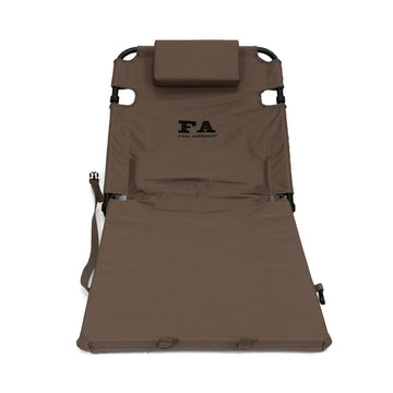 Final Approach Layout Goose Chair cushion close-up reveals 2-inch water-resistant padding