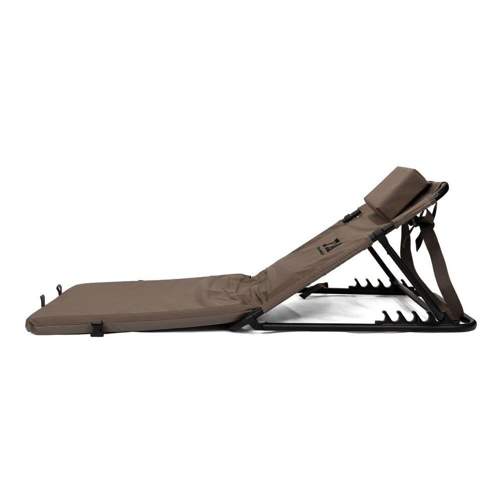 Final Approach Layout Goose Chair folded for storage demonstrates compact transport