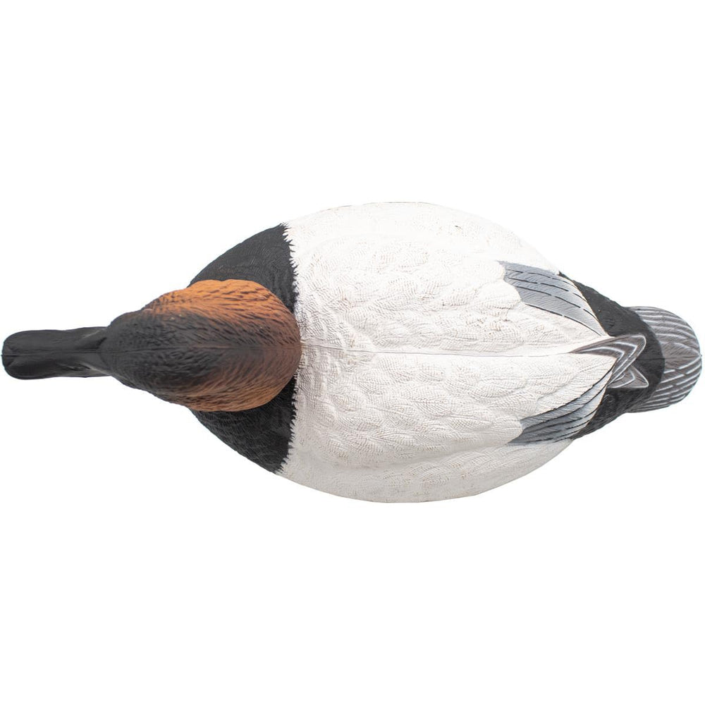 Final Approach foam-filled canvasback close-up showing buoyant foam core