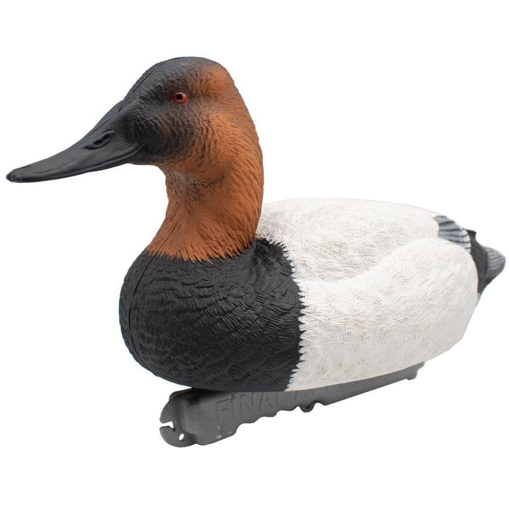 Final Approach canvasback hen decoy for balanced flock setup