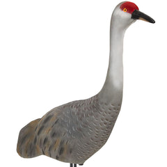 Final Approach upright decoy pair shows 32-inch stake height and durable flocked finish for easy placement.