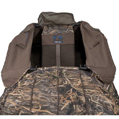 Final Approach TKO XL Layout Blind headrest bars add durability and comfort during use.