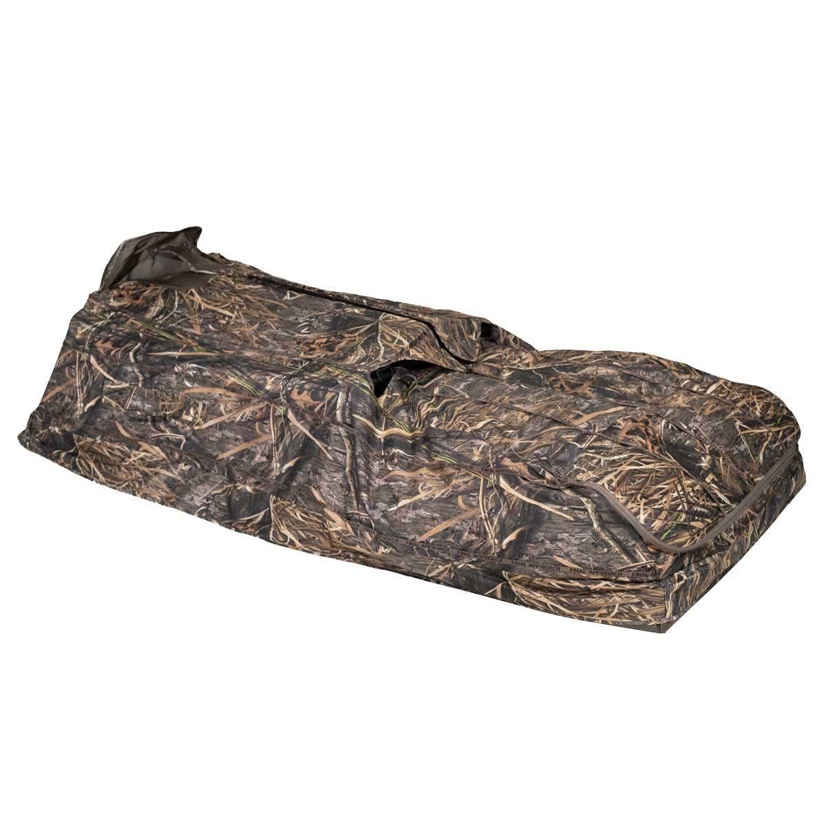 Final Approach TKO XL Layout Blind inside frame shows quick setup and stability.