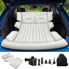 FineBud SUV air mattress inflated for a comfortable long road-trip sleep