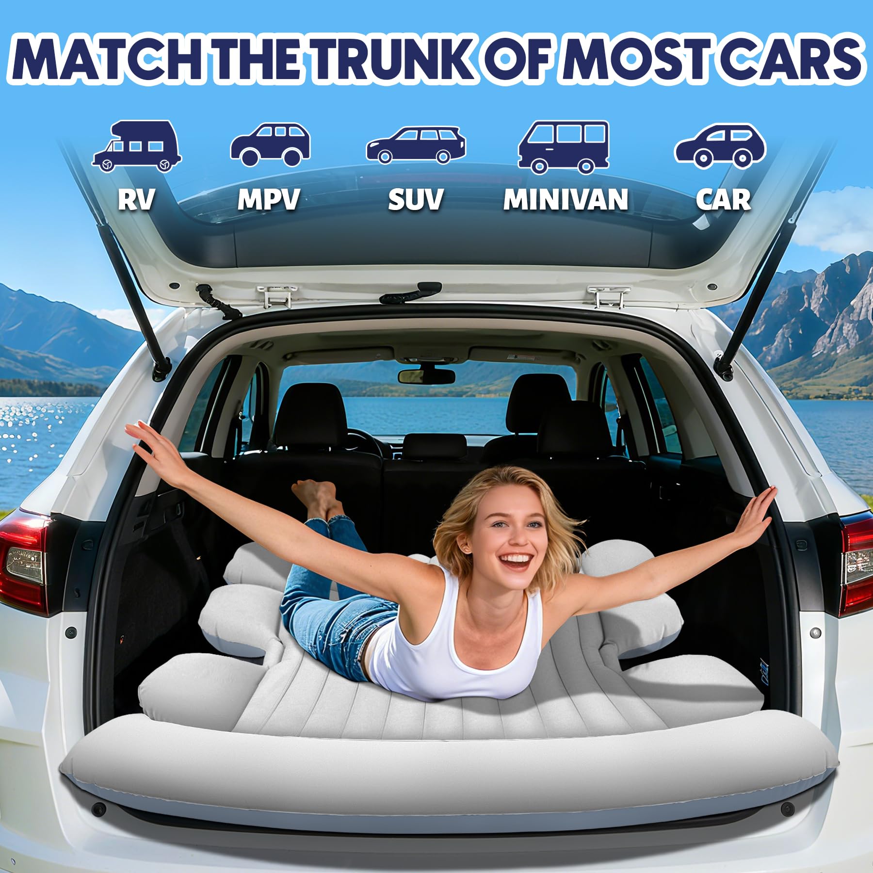 FineBud SUV air mattress storage bag for easy packing