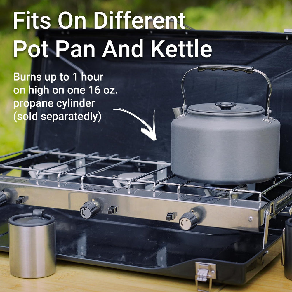 FineFlame easy-clean drip tray simplifies cleanup after outdoor cooking