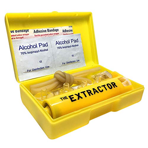 Finever yellow emergency kit for camping and backpacking.