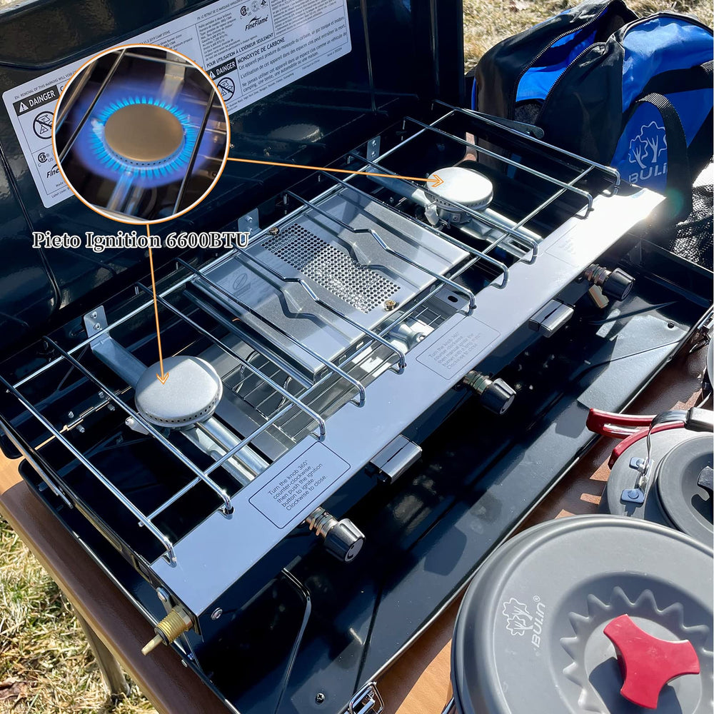 FineFlame wind shield clips ensure steady cooking in windy conditions