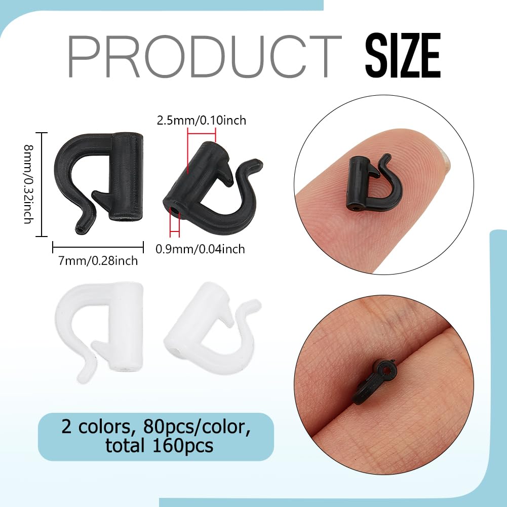 FINGERINSPIRE D-shaped spinner clevis designed for smooth rotation and knot integrity.
