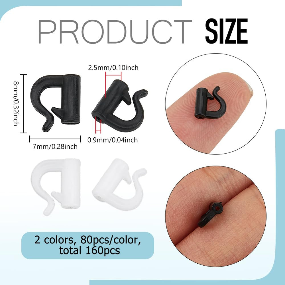 FINGERINSPIRE D-shaped spinner clevis designed for smooth rotation and knot integrity.