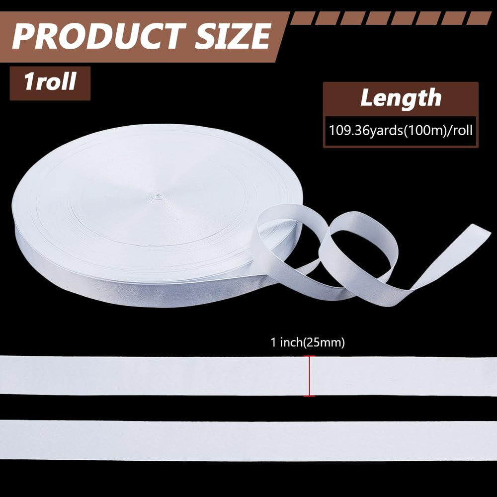 Fingerinspire heat-transfer-ready webbing showing crisp color transfer.