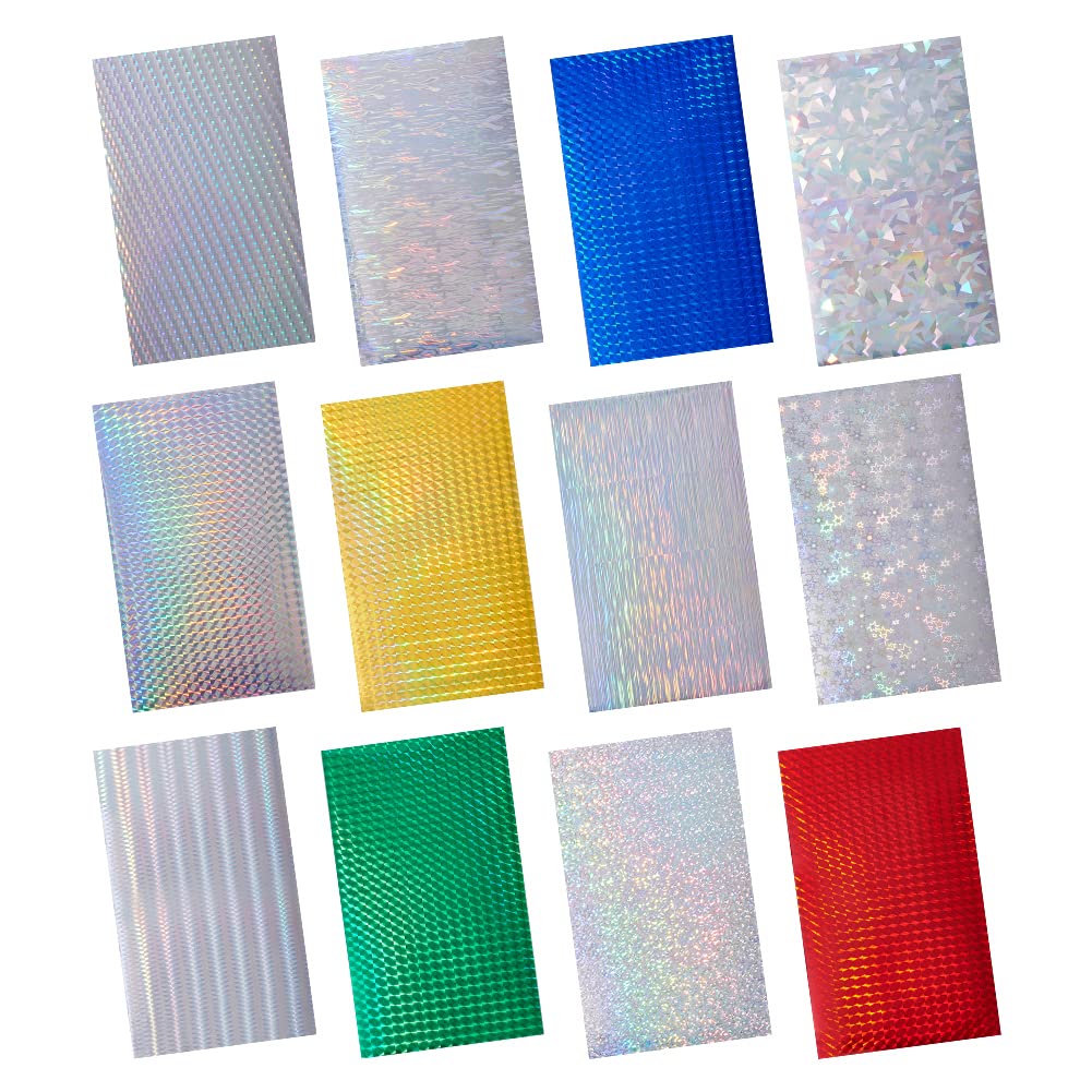 FingerInspire holographic lure tape sheets 7.8x3.9 inches