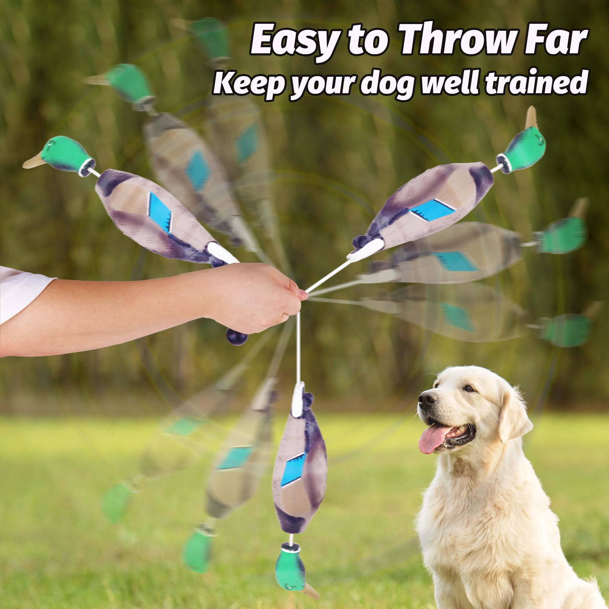 fingig duck dummy bumper retriever-training supports cardio and agility in practice