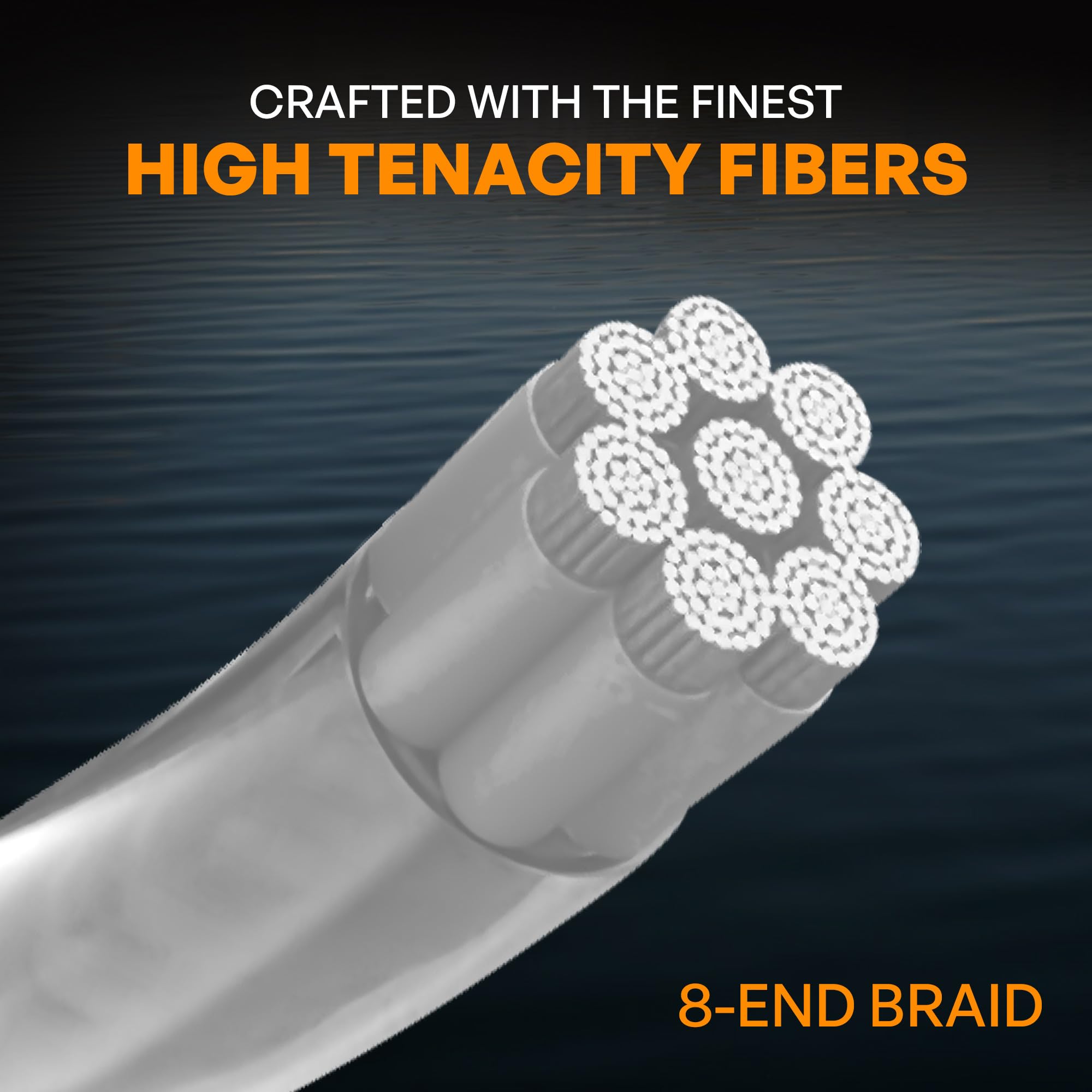 FINS Planer Board Line zero water absorption keeps line light and manageable