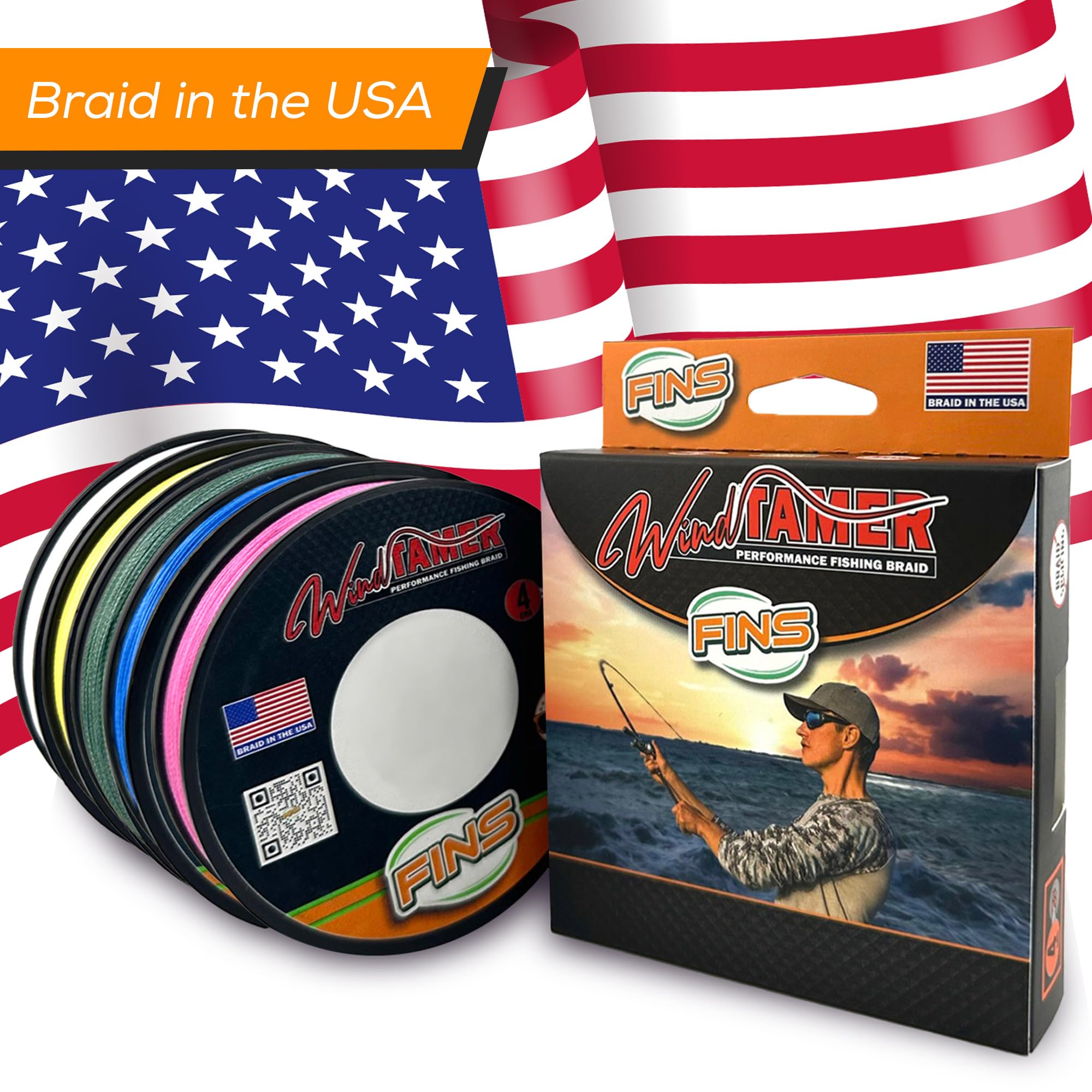 FINS Windtamer 80lb line shows resilience in tough saltwater environments