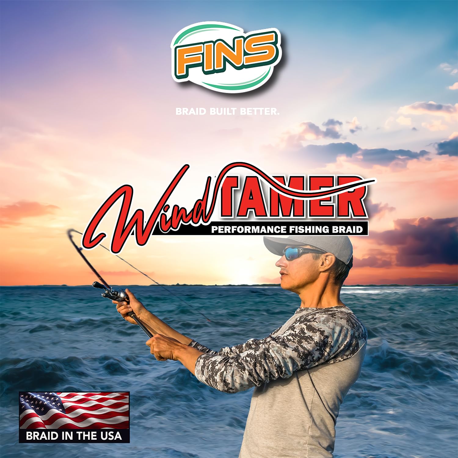 FINS Windtamer easy-spooling demonstrates smooth handling on ultralight reels