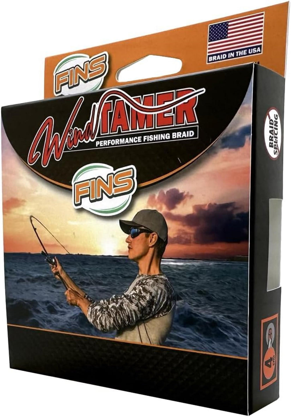 FINS Windtamer offshore casting image shows extended range and precise control.