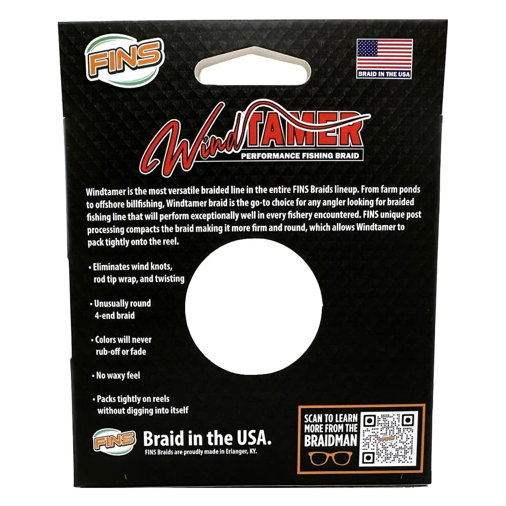 FINS Windtamer wind-knot-resistance supports smoother casts in windy conditions