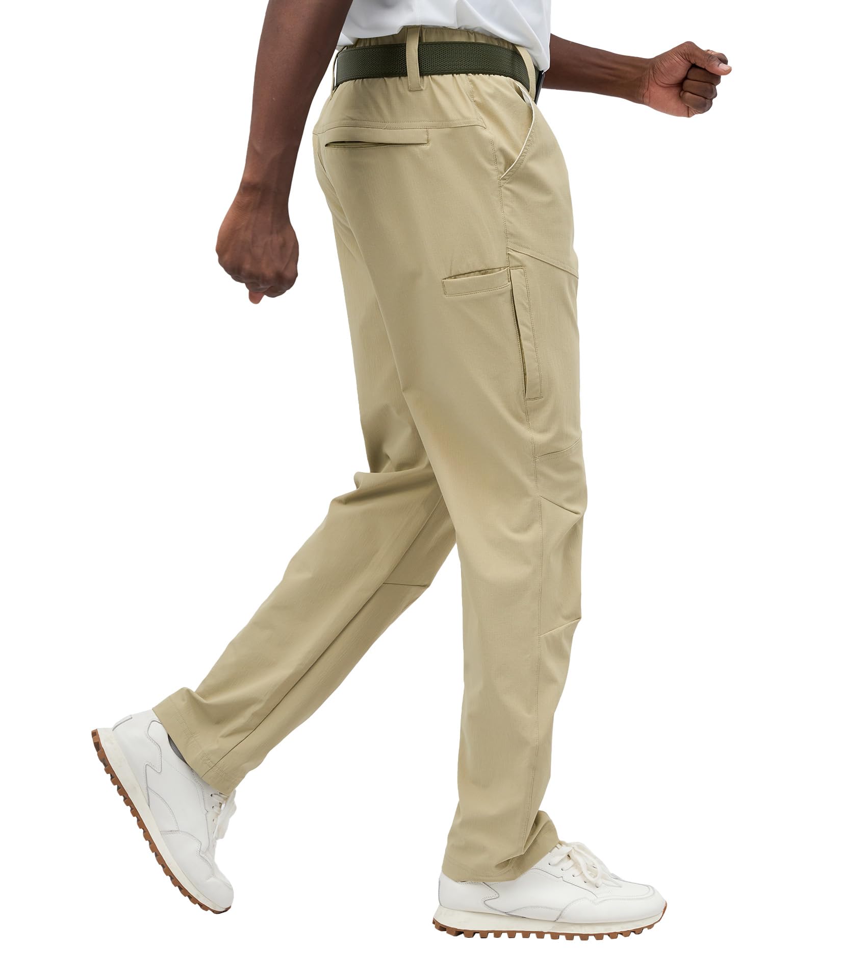 Fioboc mens hiking pants with six pockets for organized gear during hikes.