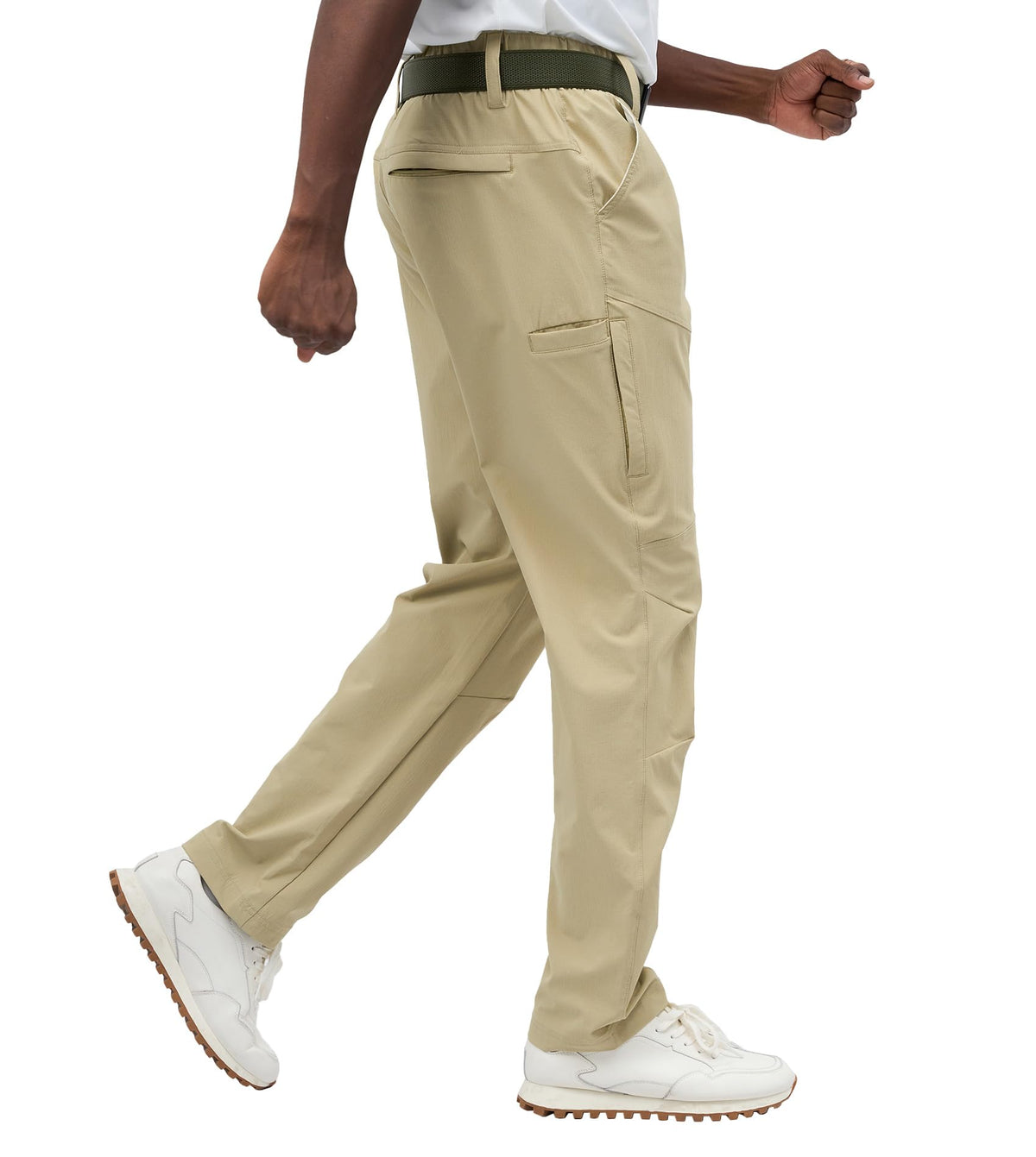 Fioboc mens hiking pants with six pockets for organized gear during hikes.