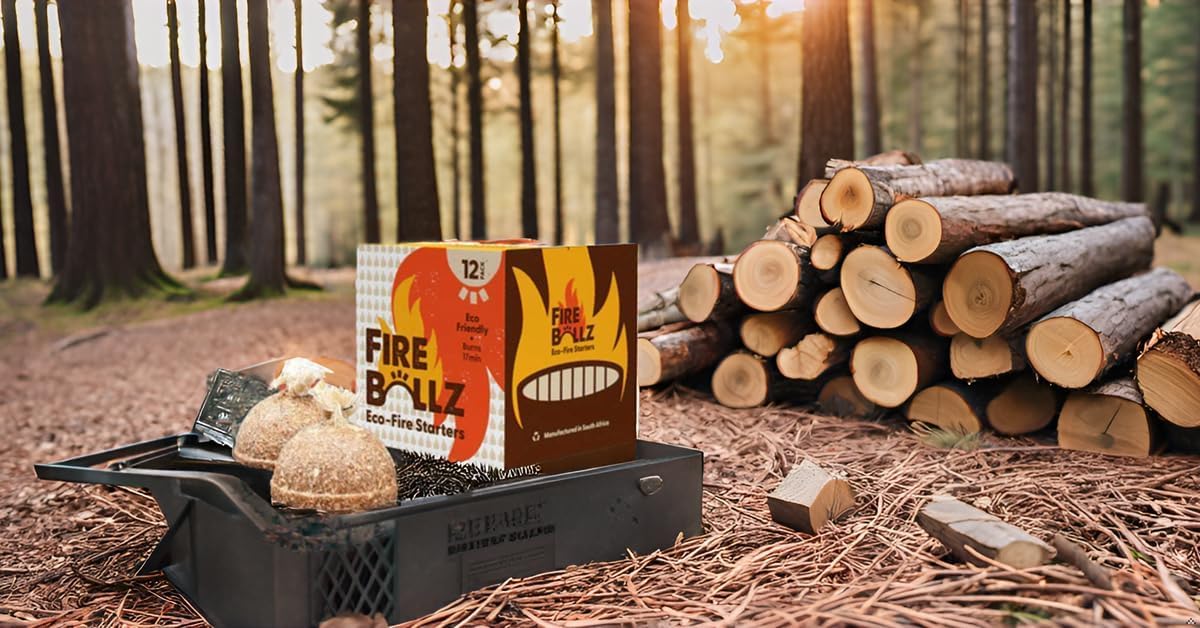 Fire-ballz non-toxic odorless burn for indoor and outdoor fires