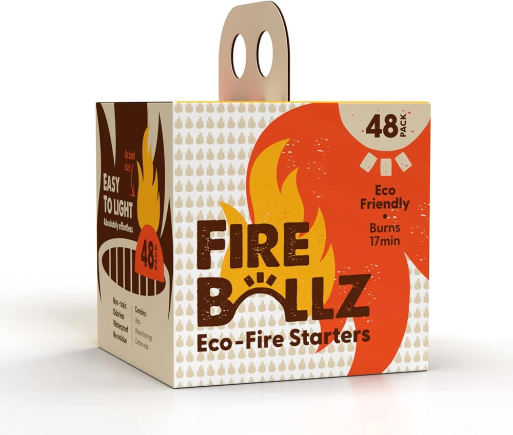 Fire-Ballz odorless burn keeps indoor spaces comfortable.