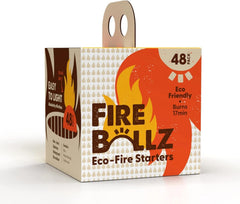 Fire-Ballz odorless burn keeps indoor spaces comfortable.