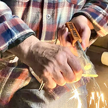 Fire-Fast Trekker perfect for bug-out bag emergencies and outdoor trips.