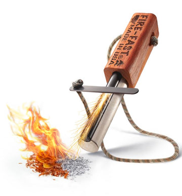 Fire-Fast Trekker bushcraft-ready setup for camping or hiking adventures.