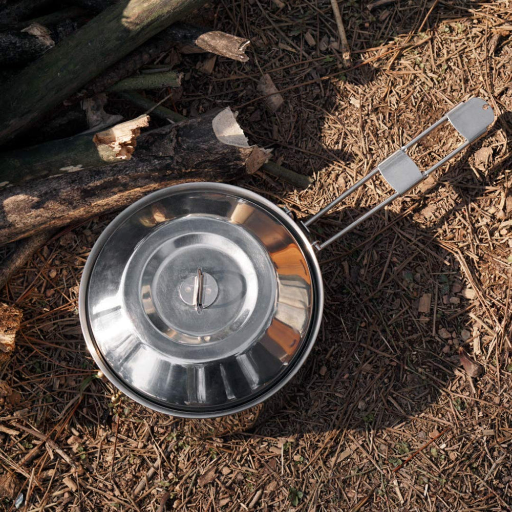 Fire-Maple Antarcti stainless steel build provides durable, long-lasting outdoor cookware.
