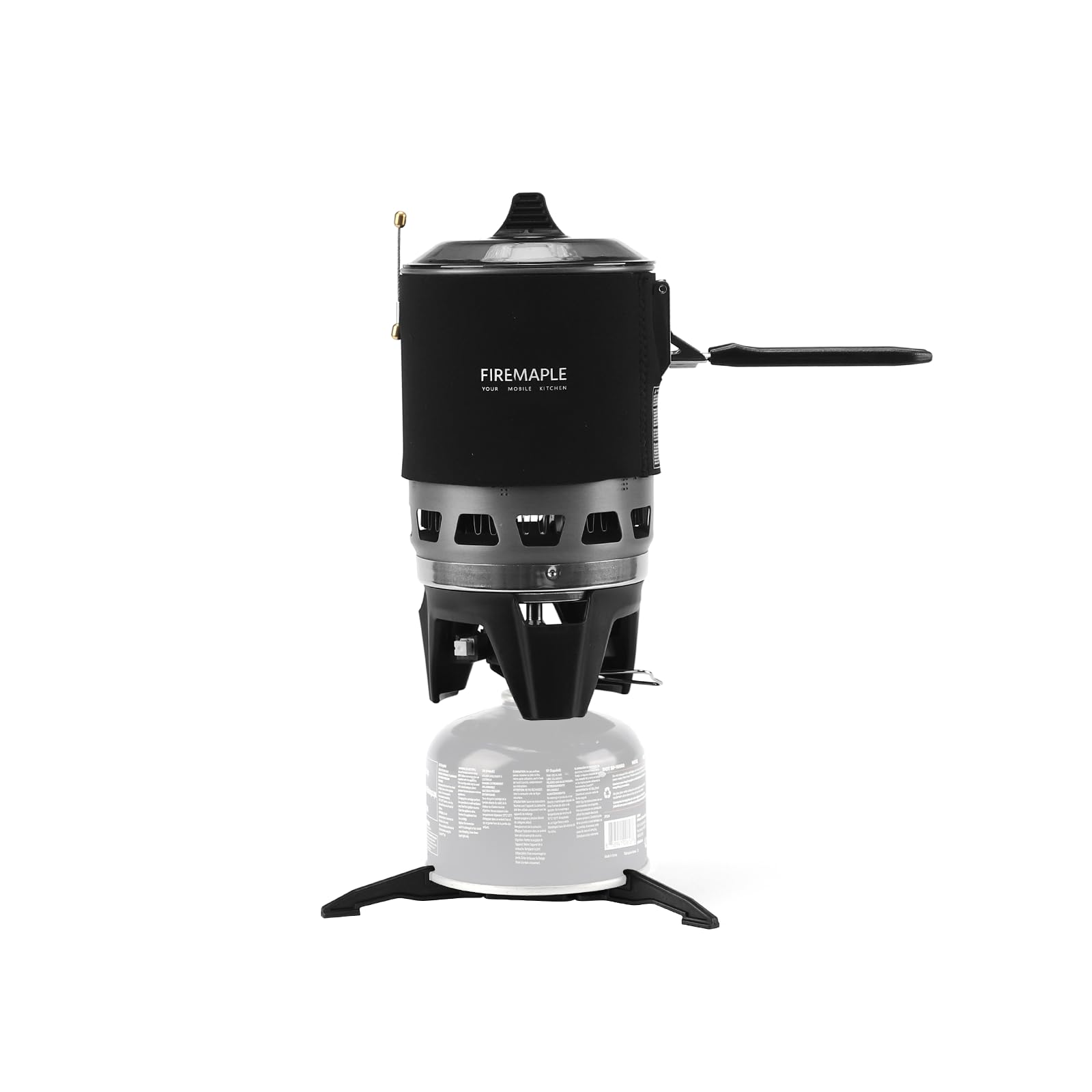 Fire-Maple Fixed Star 3 stove system assembled for compact backpacking meals.
