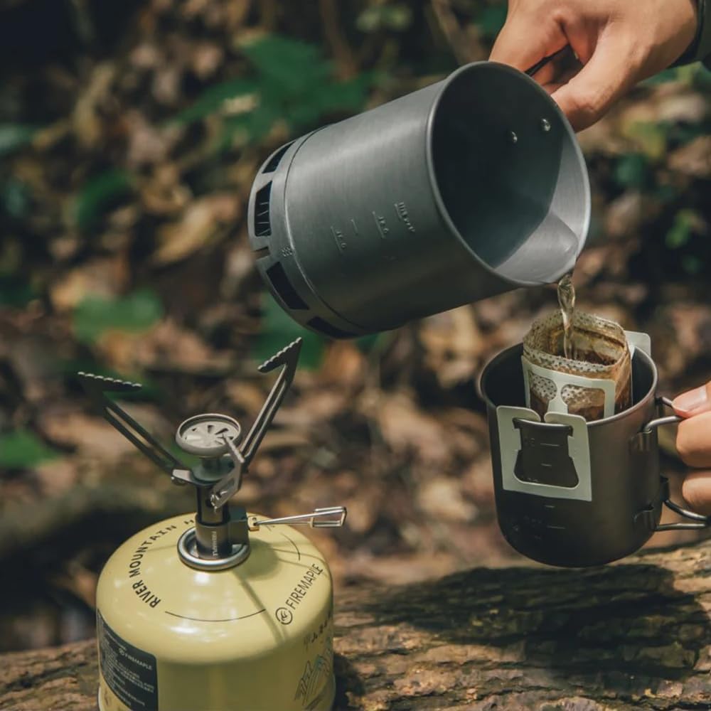 Fire-Maple G3 Petrel is compatible with various backpacking stoves for versatility.